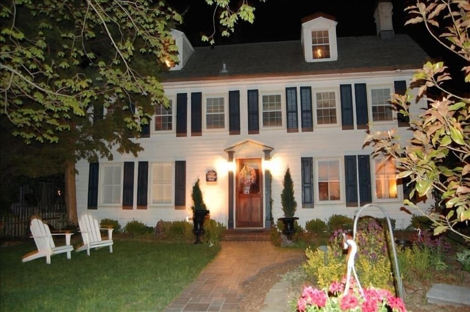The Eldredge House on a cool summer night