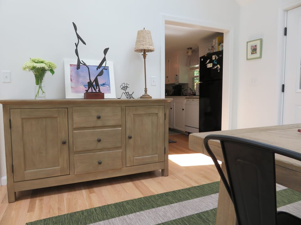 Buffet in  the New Dining/Family room 