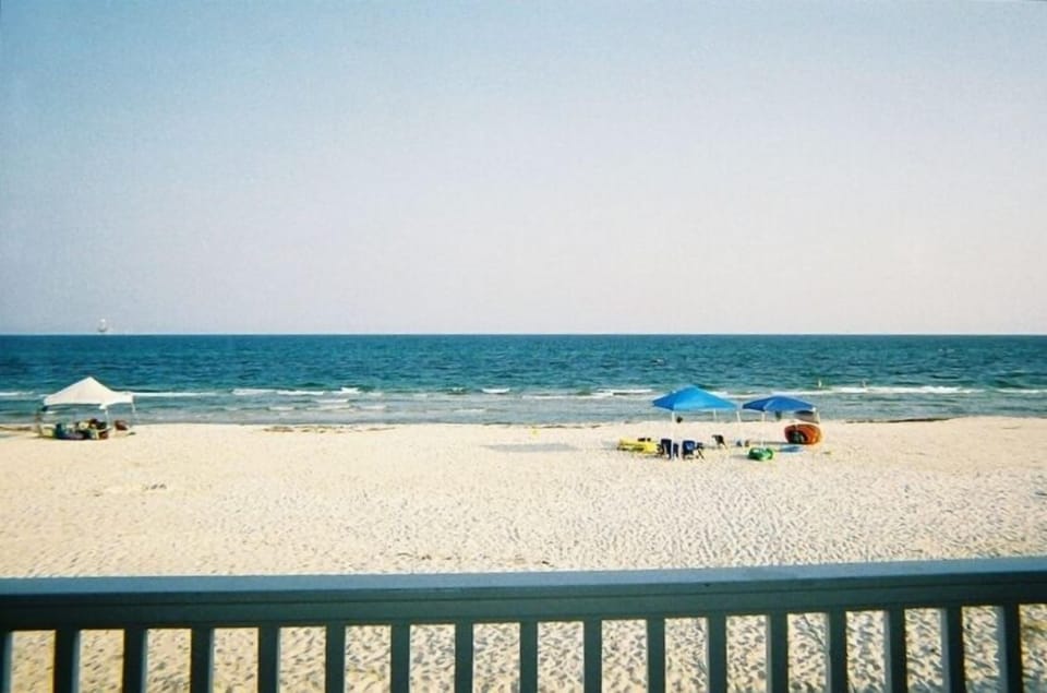 beautiful beach view, from back deck