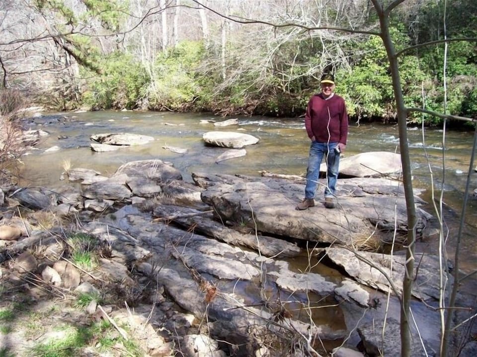 The Flat Rocks at the Brasstown Creek House