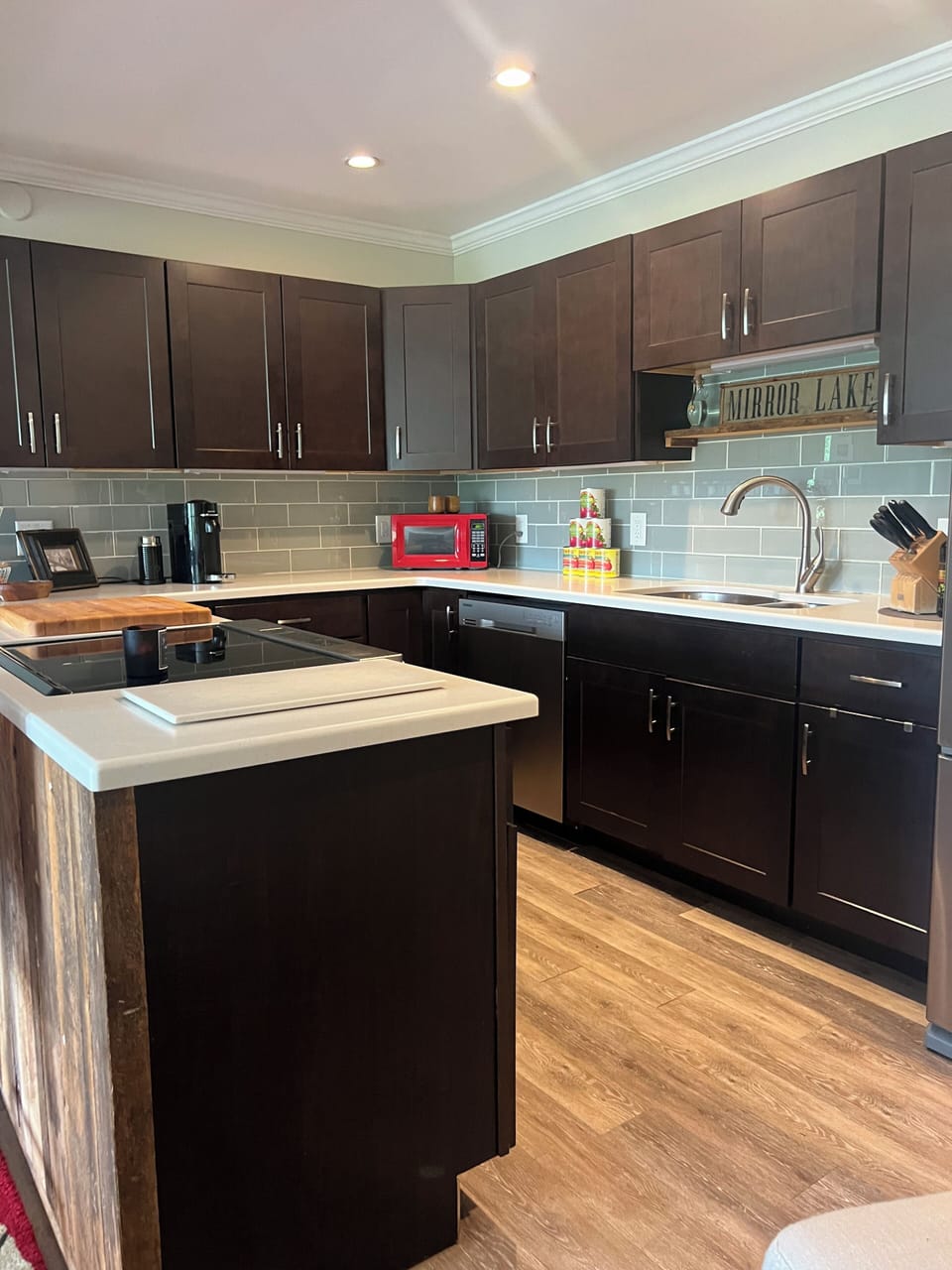 Kitchen with a view! 