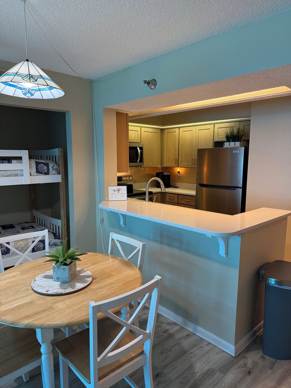 Completely remodeled kitchen