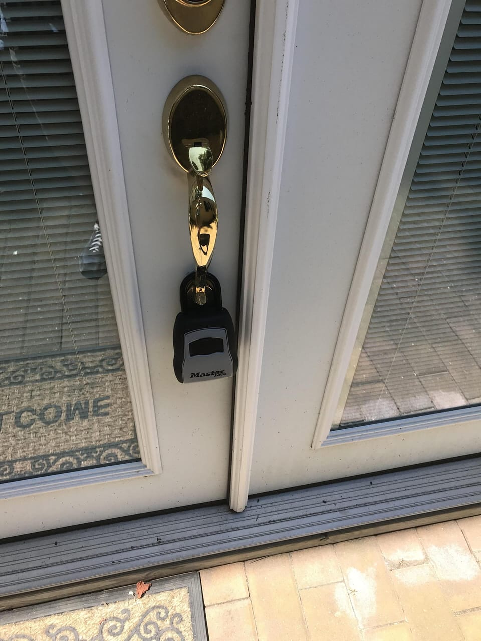Currently, we use a lock box.