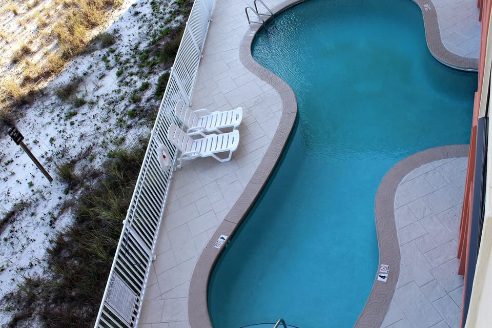 Pool View From Balcony