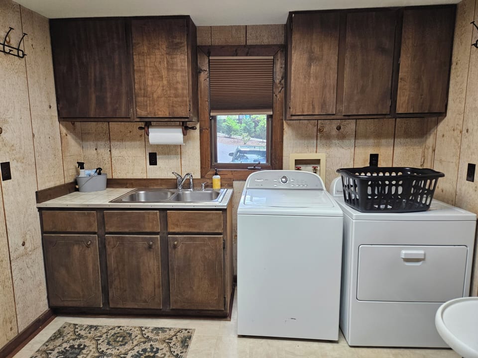Huge laundry room