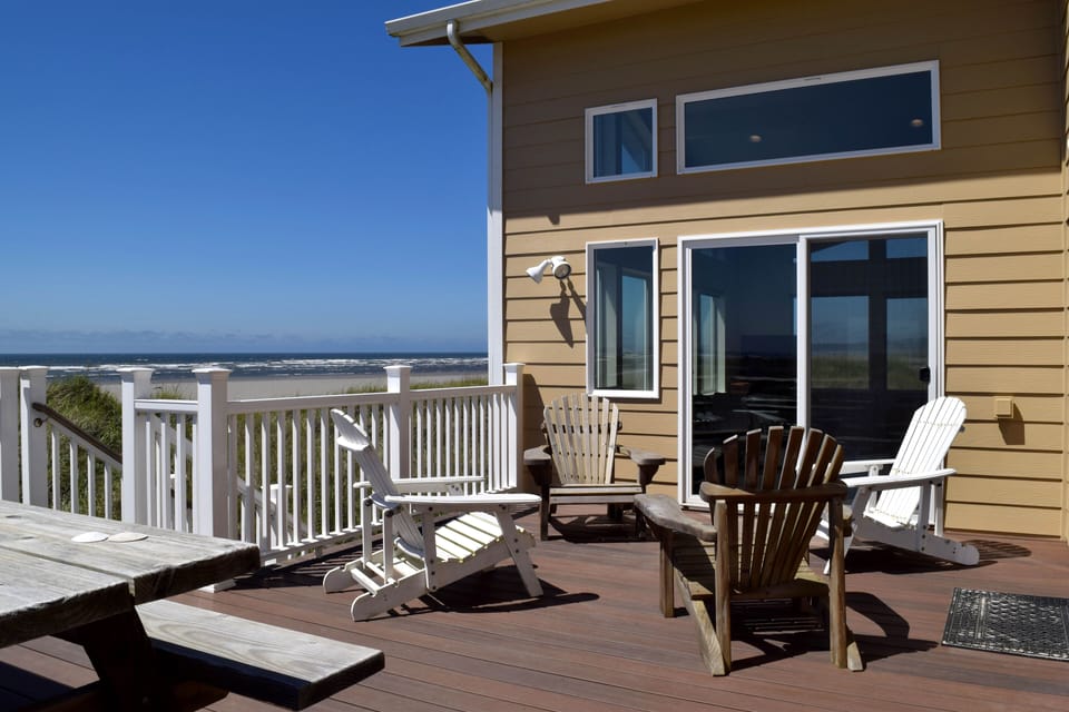 View from deck