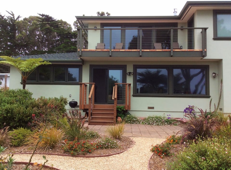 View of the back of the house