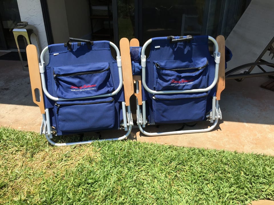 Beach chairs