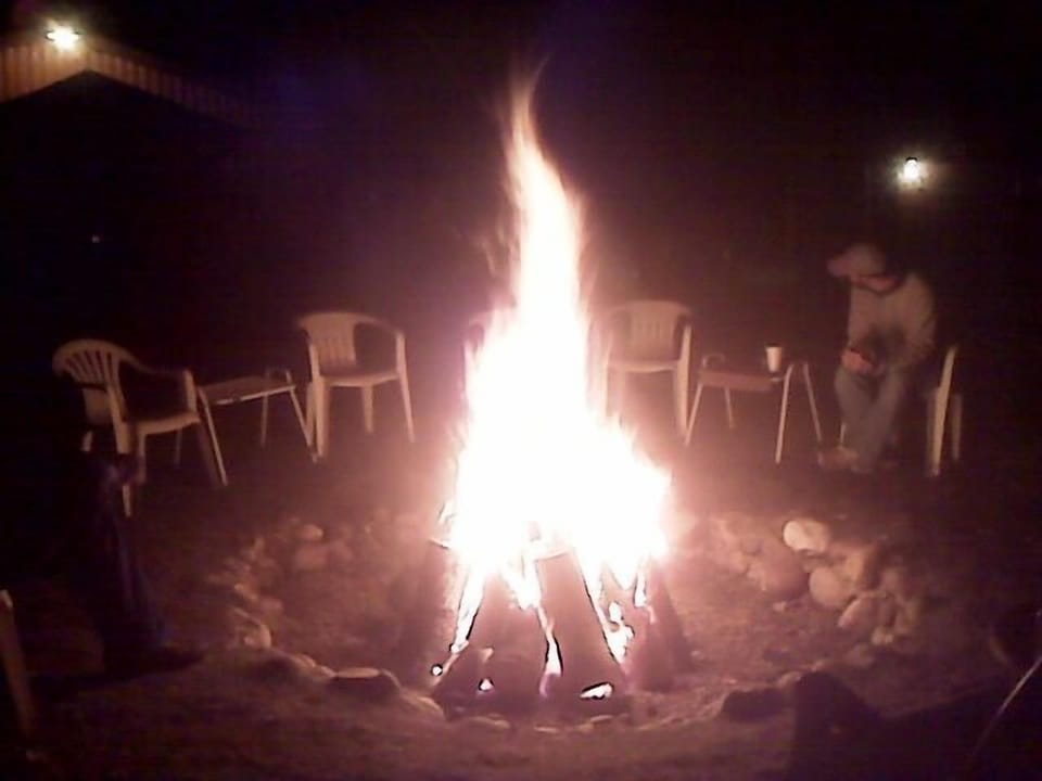 The campfire