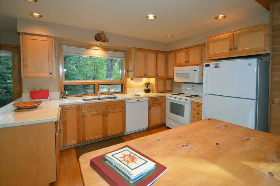 You will find an extra refrigerator in the garage!