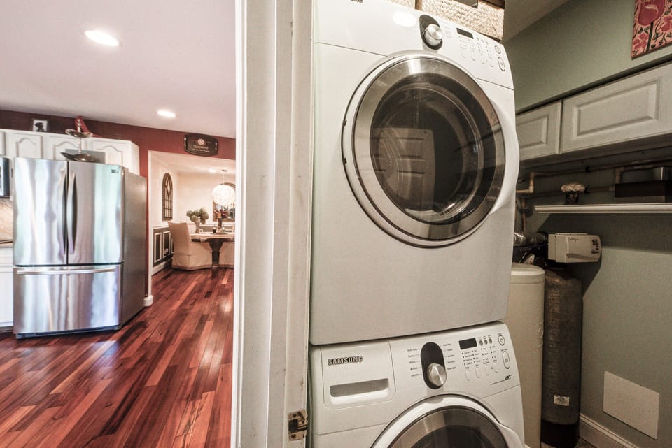 Laundry room.