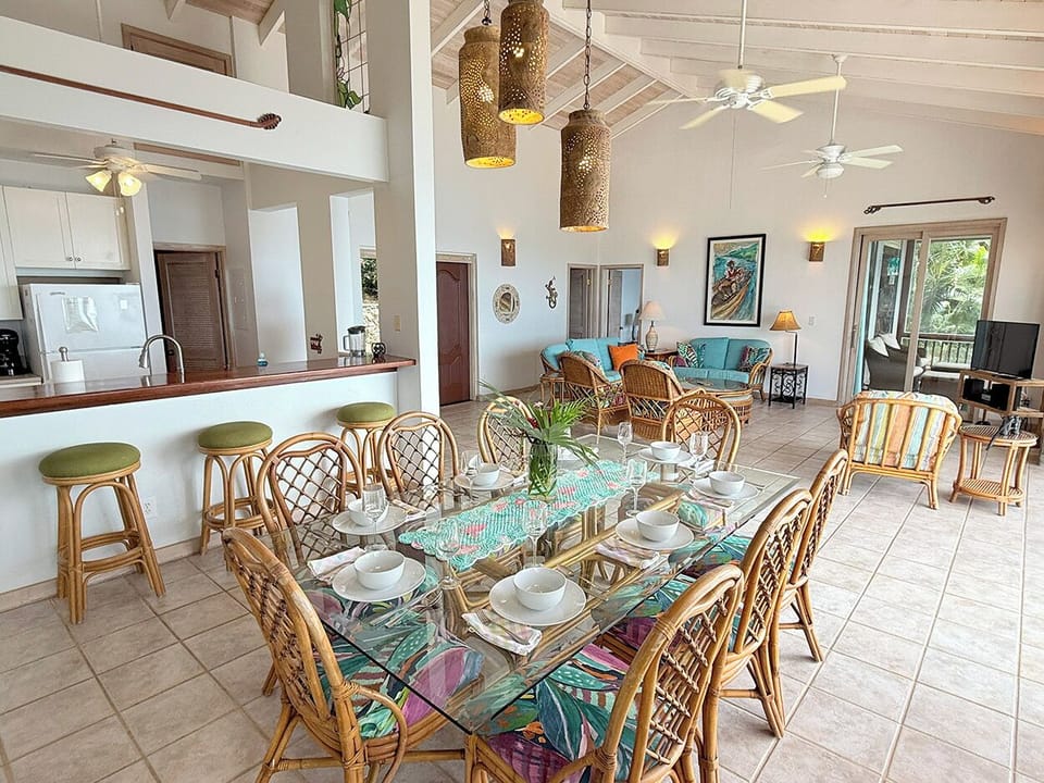 Anole's great room viewed from the dining area