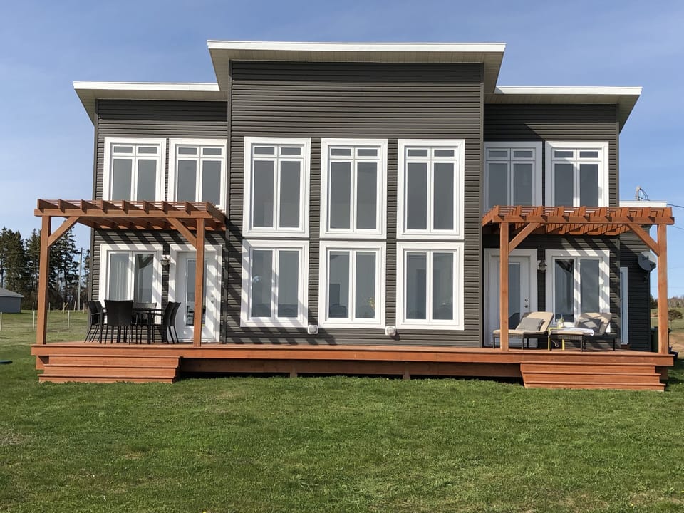 Ample deck area to take in the views!