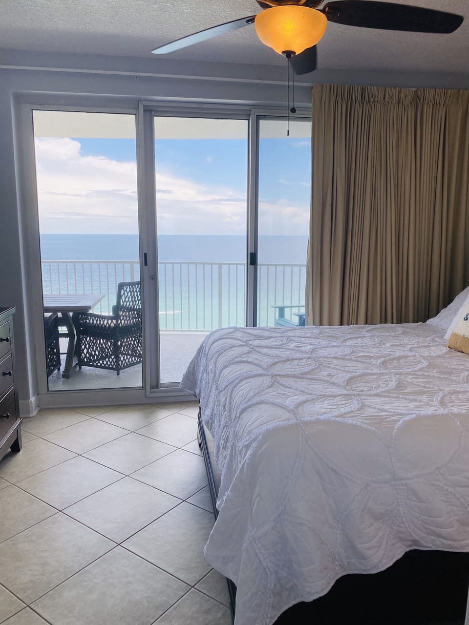 Beautiful view from the master.