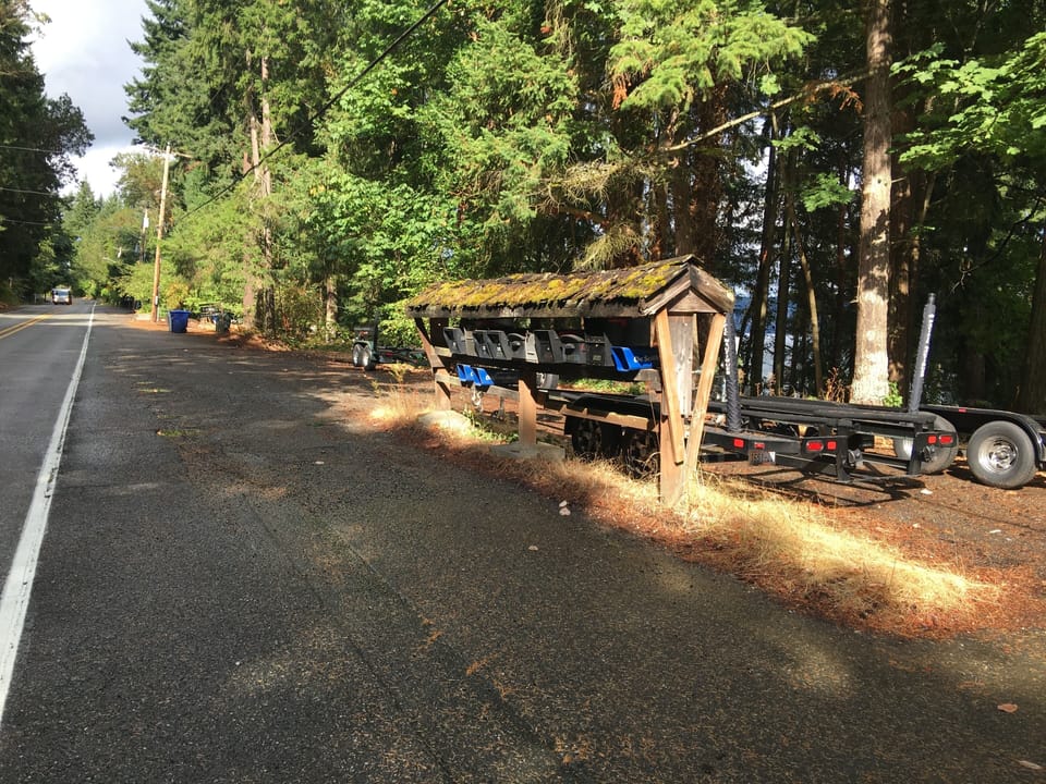 extra parking off side of road
