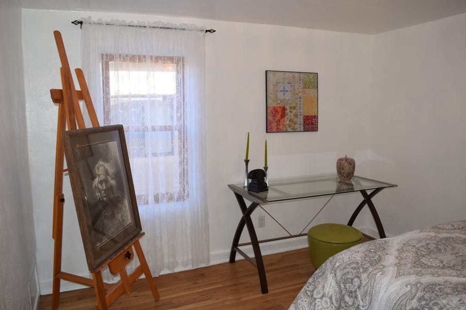 Another view of the 1 bedroom. Brand new queen bed. 