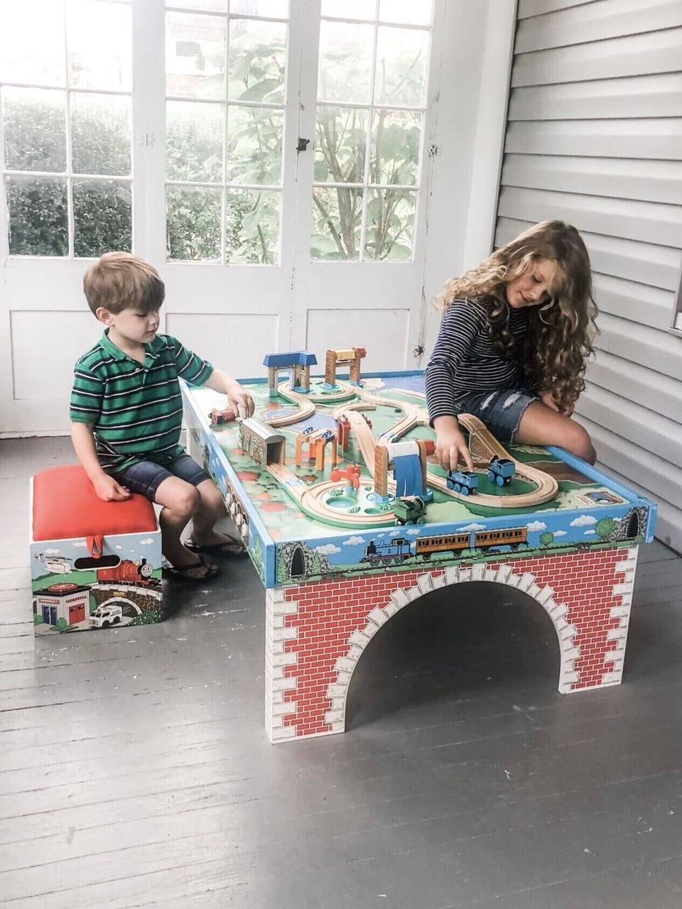 Children’s train table