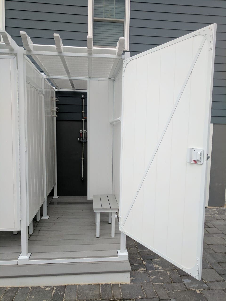 Guest Poolside Outdoor Shower
