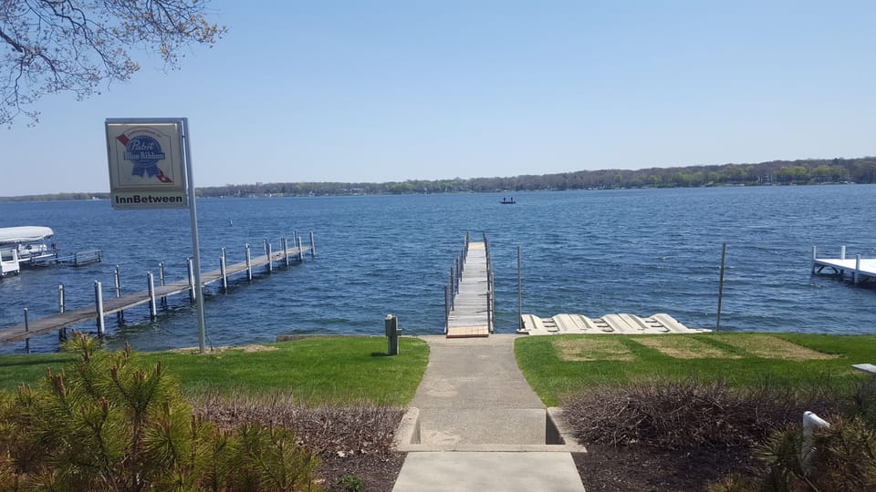 Lake view from the house