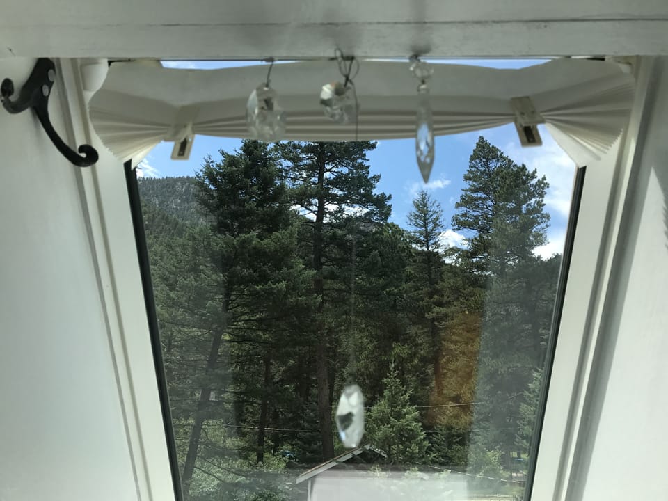View from bed