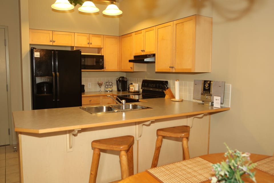 Fully equipped kitchen