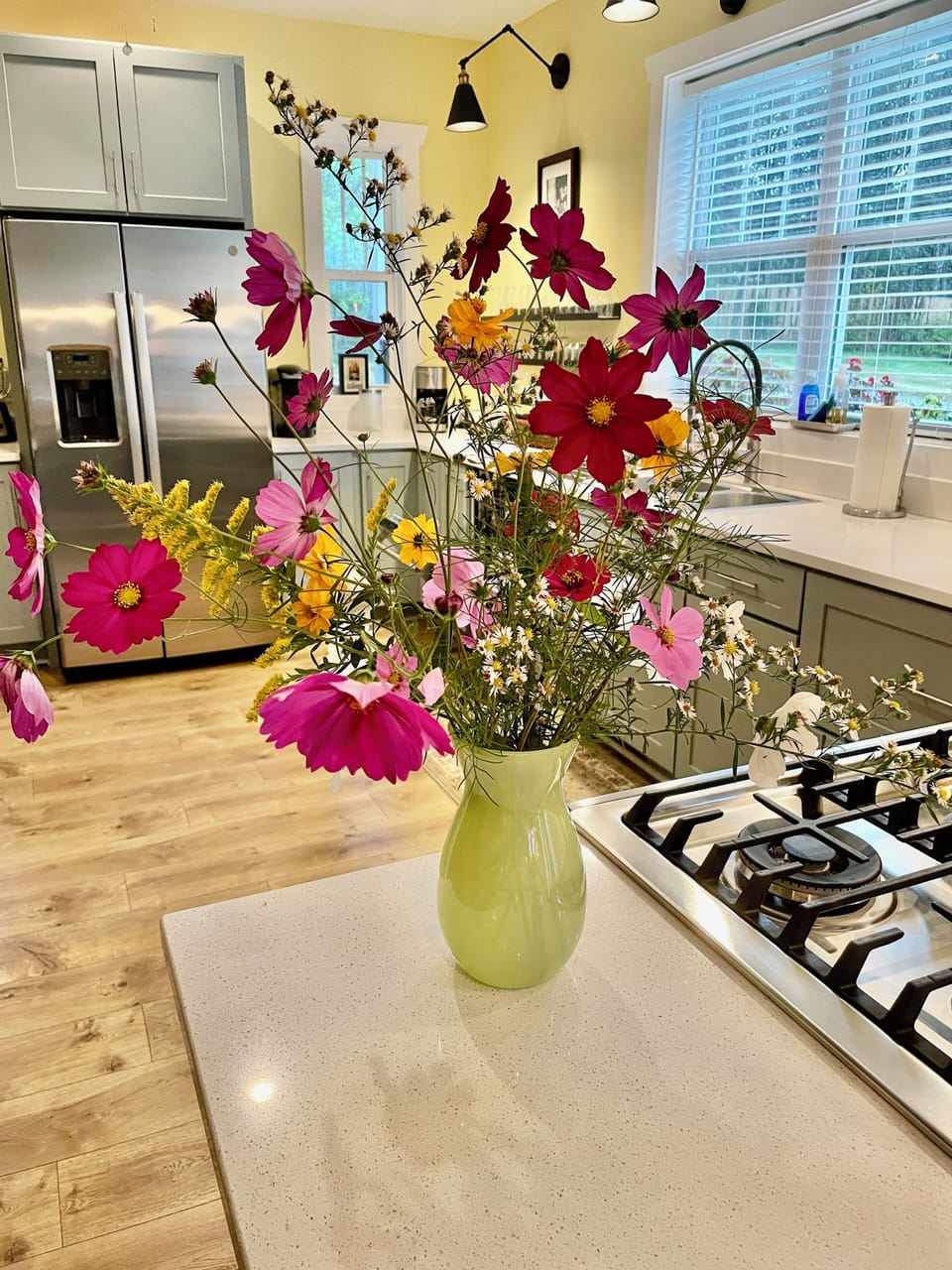 Flowers from our wild flower garden