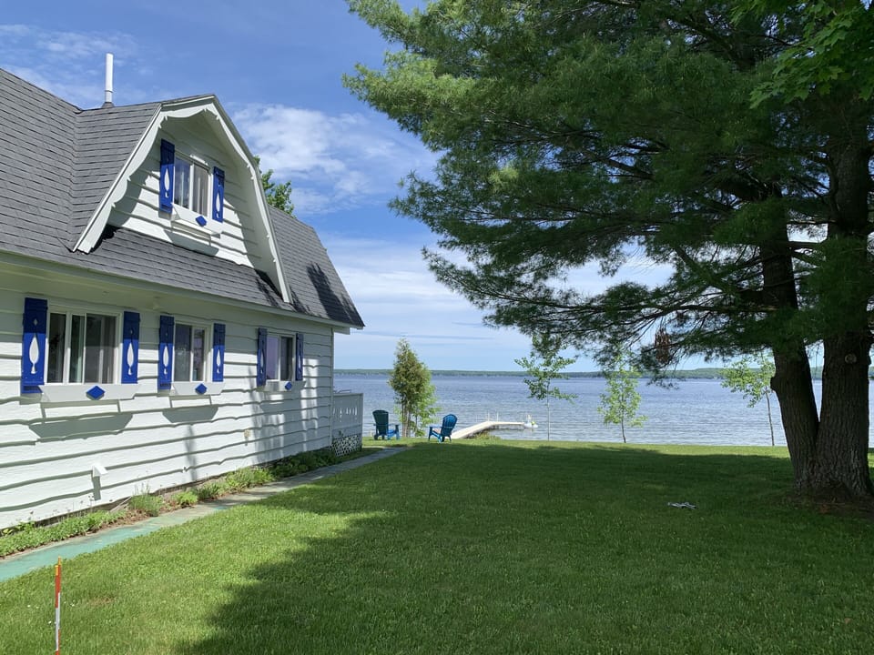 View from the south side of The Swiss Chalet