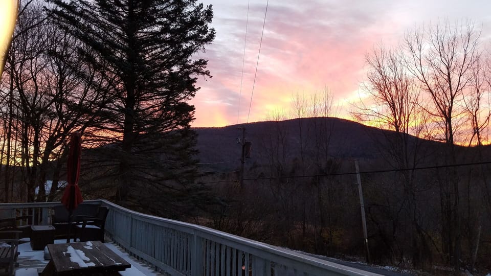 imagine your morning coffee with that view