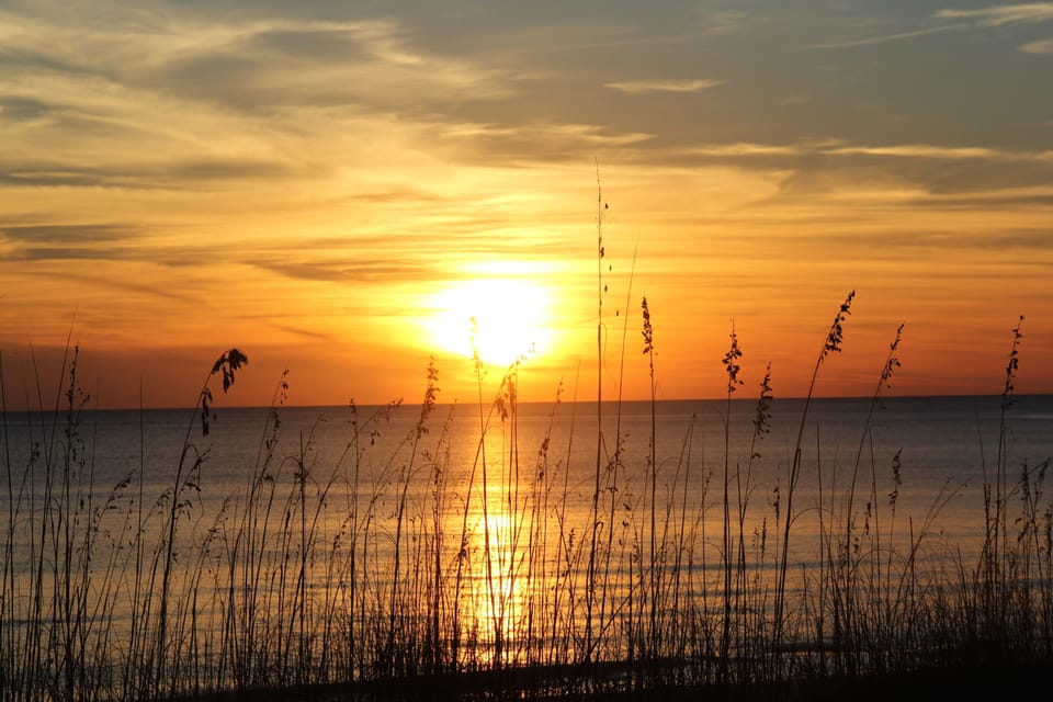 View from the Deck to catch the sunsets
