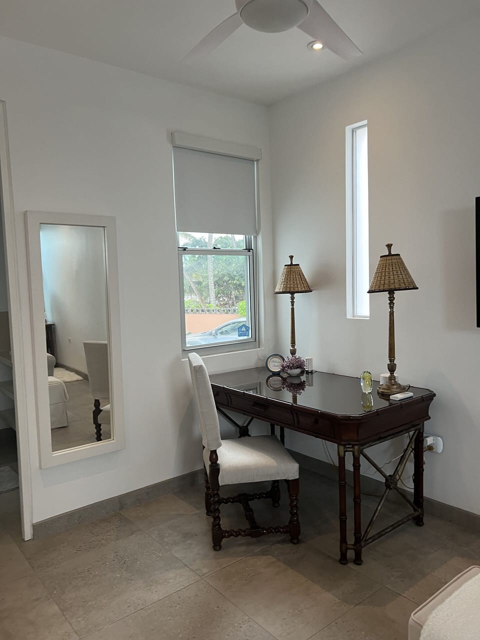 master bedroom ( on first floor) desk and chair 