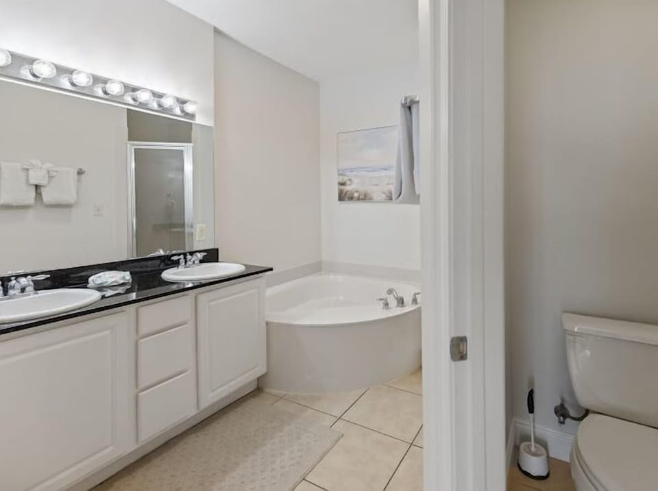 Master bath. 