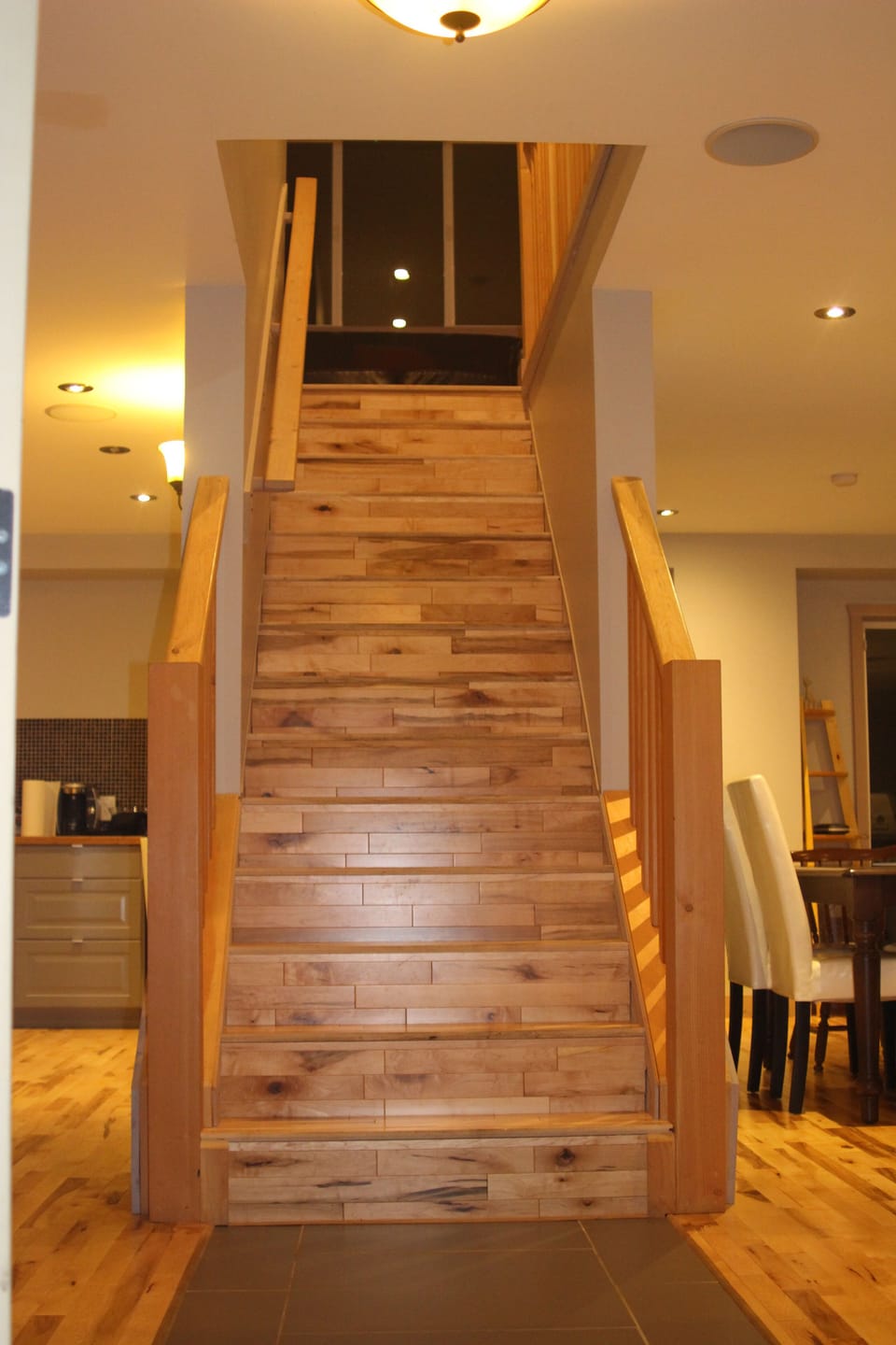 Main floor staircase