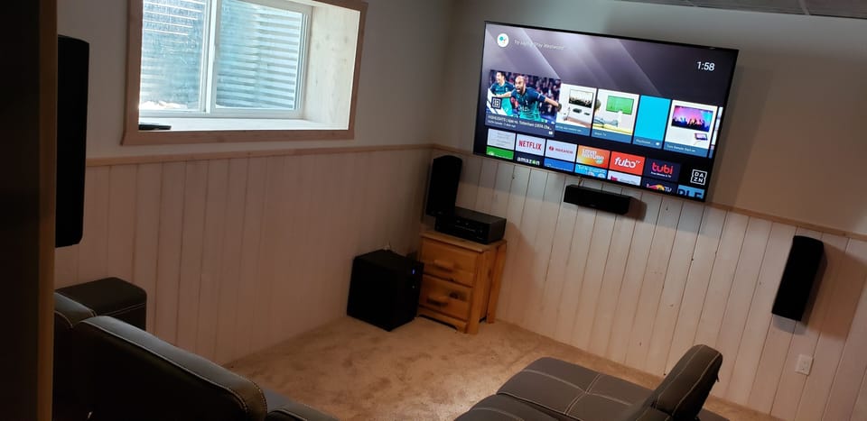 basement - movie room