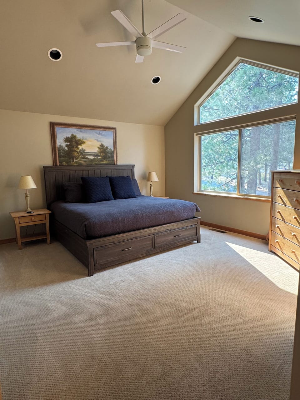 lower level master bedroom