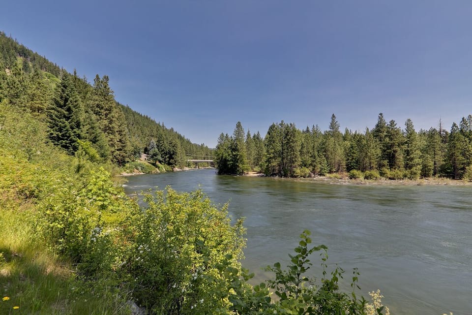 Wenatchee River Waterfront.
