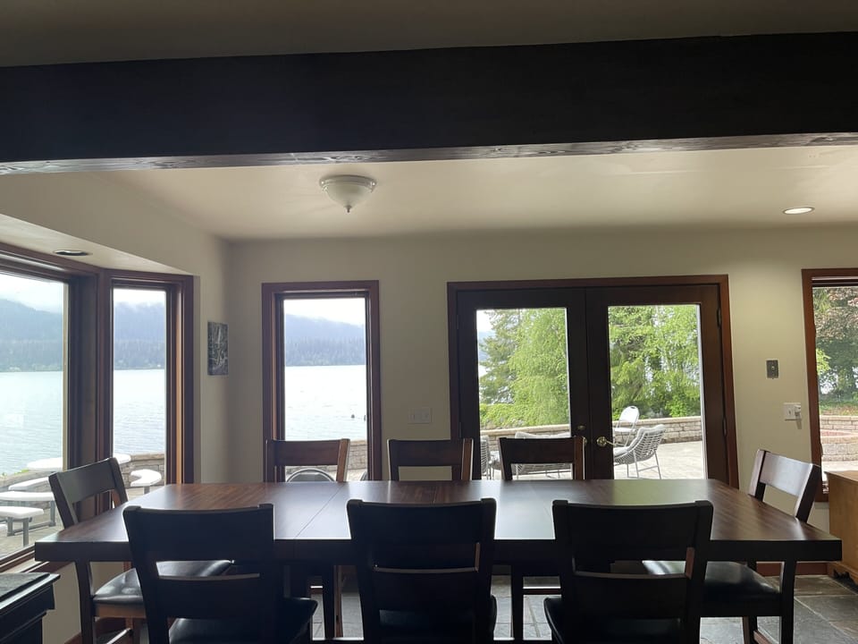 Dining area of 2 bedroom home