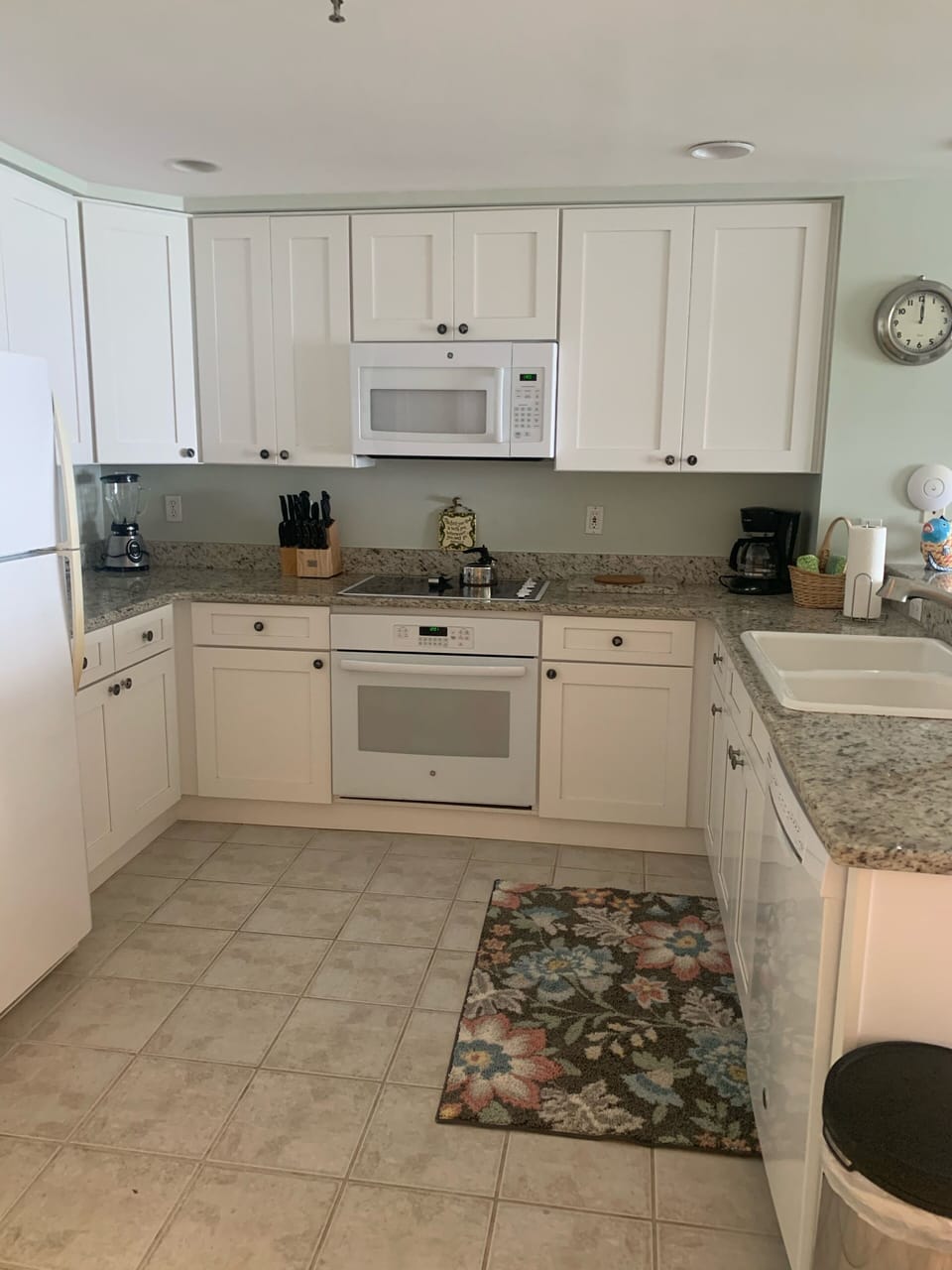 Recently updated  cabinets and granite countertops. 