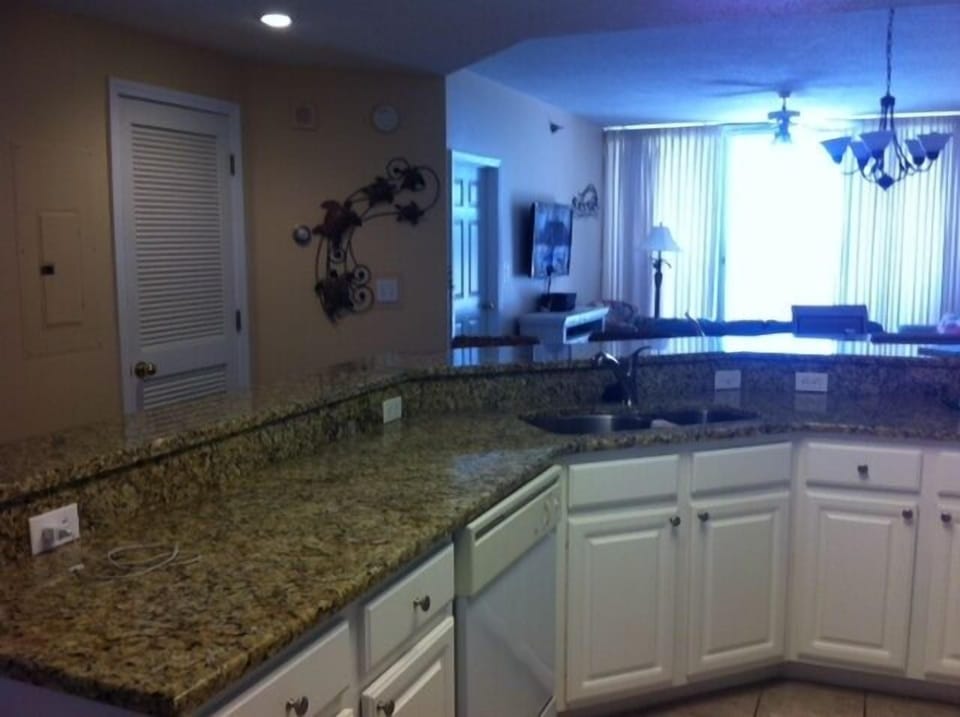 Granite Counters in Kitchen