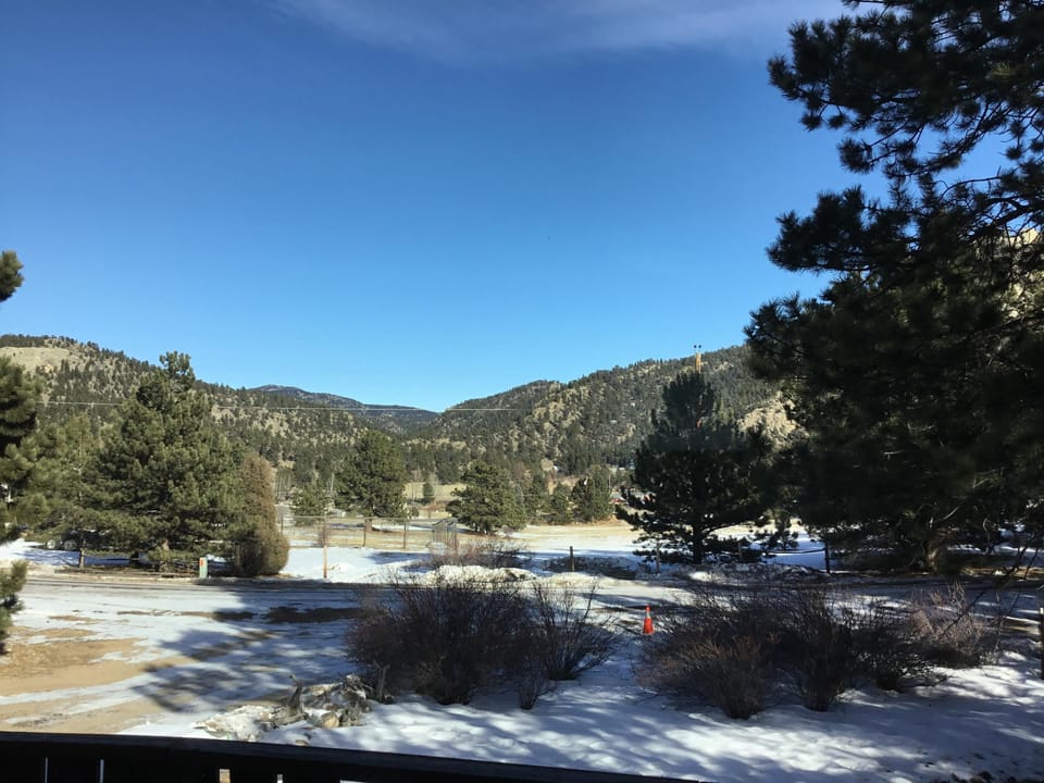 View from the cabin