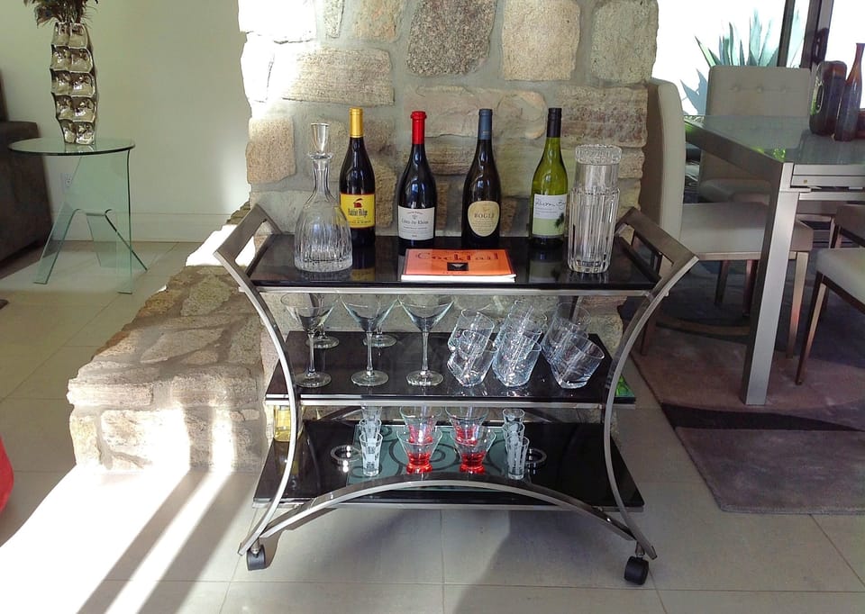 Our wine honor bar (non-alcoholic beverages included)
