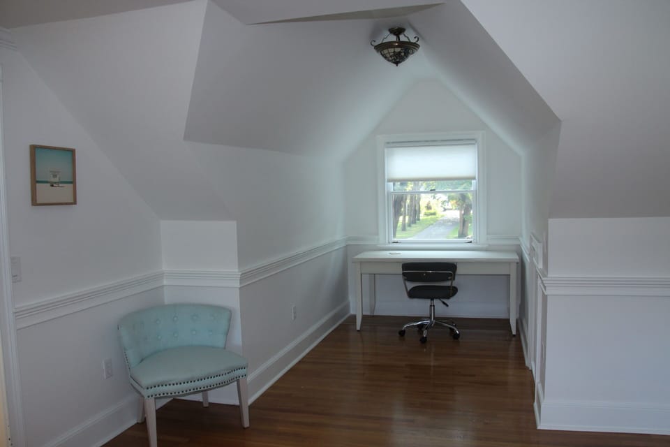 Office in master bedroom