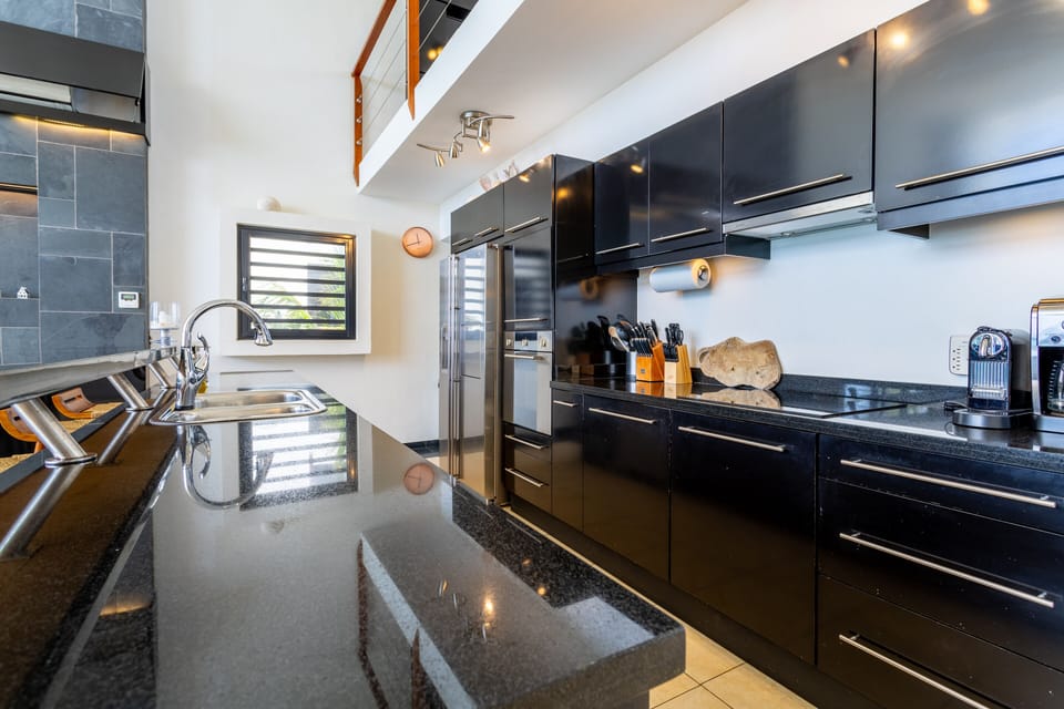 Fully loaded and stocked kitchen
