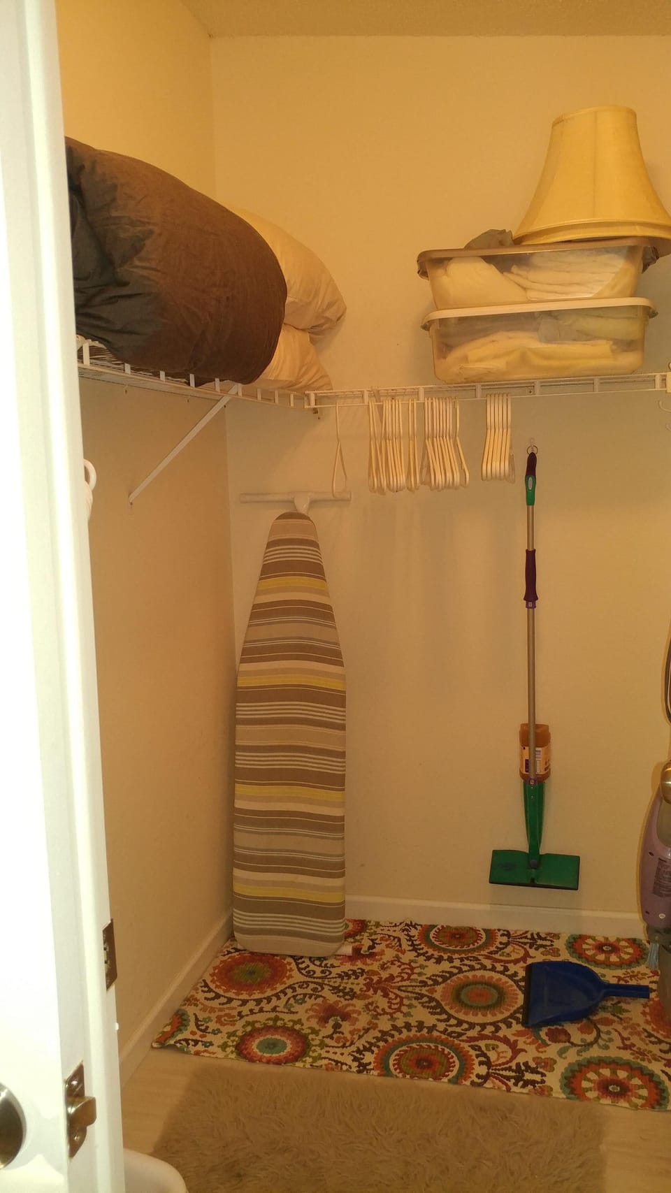 master suite- walk in closet with lots of storage