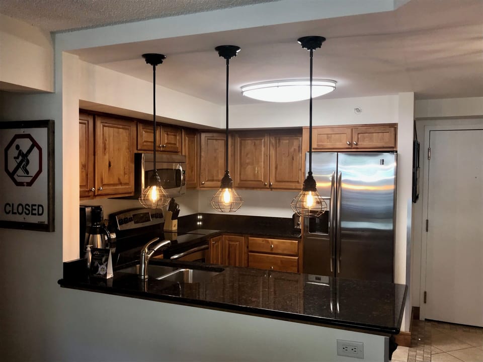 Kitchen- view from the family room