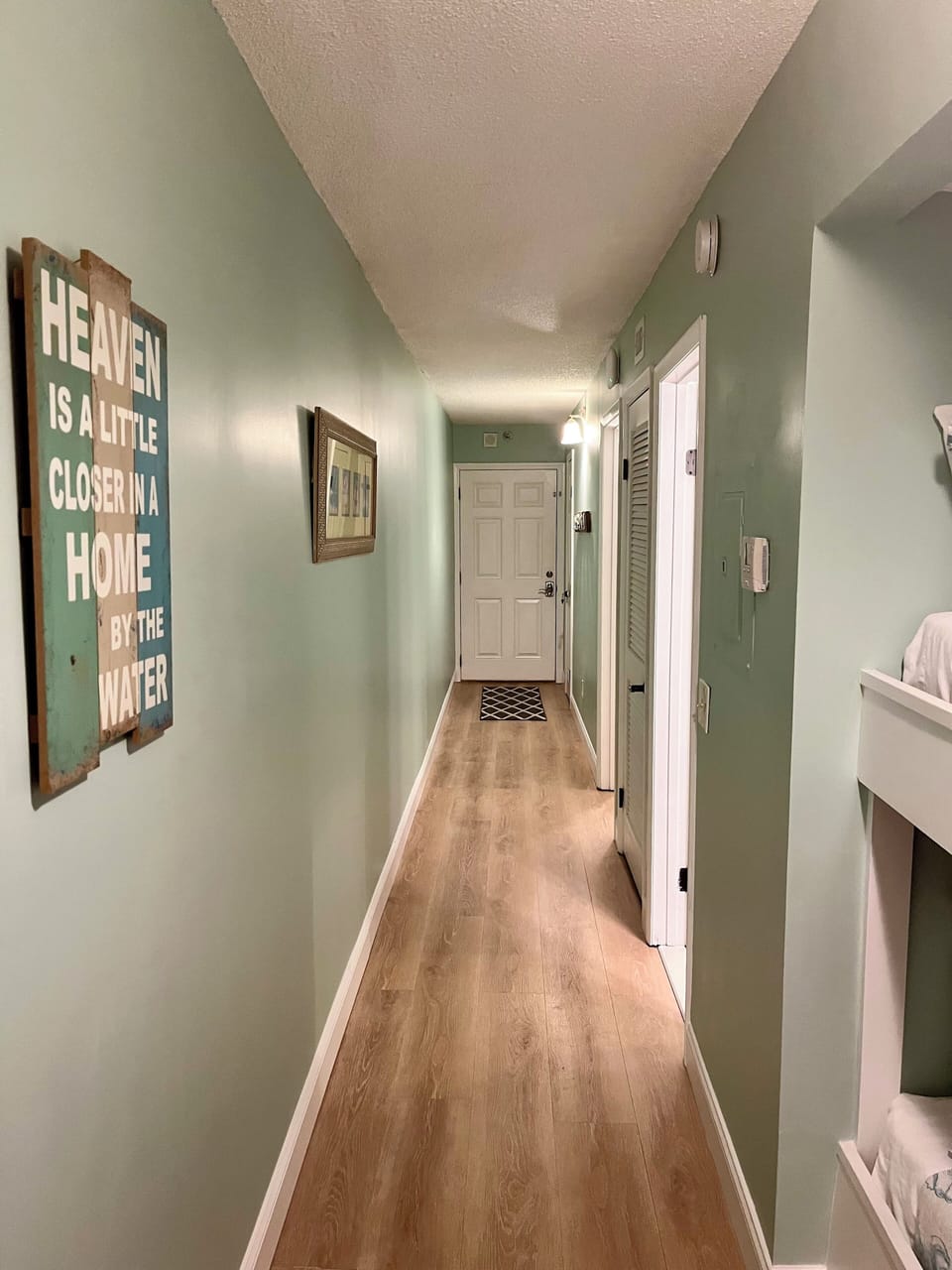 Headed down the hall from Living Area