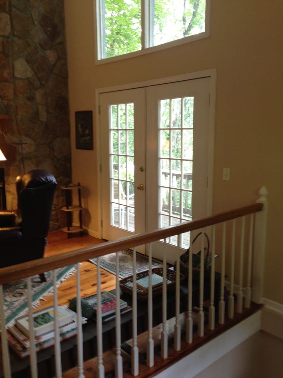 Going Downstairs to Lower Level