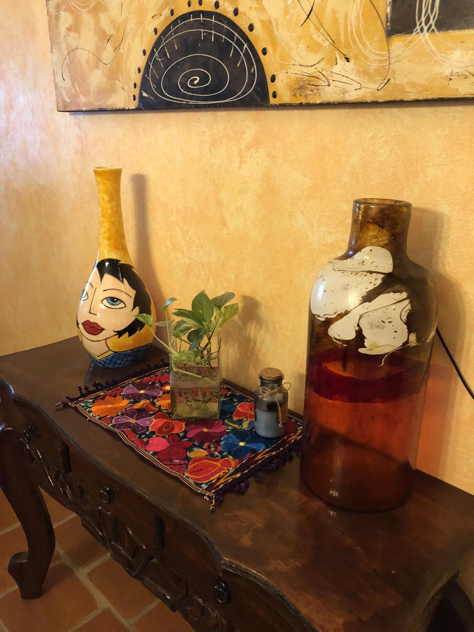 Dining area table
