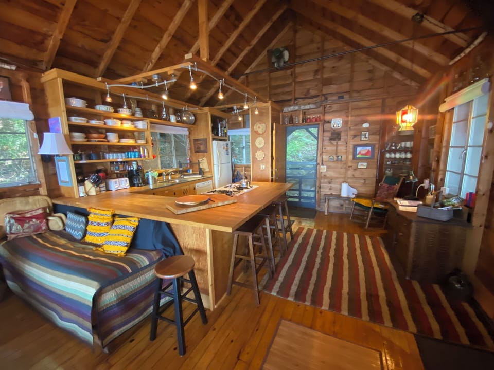 Kitchen in great room.