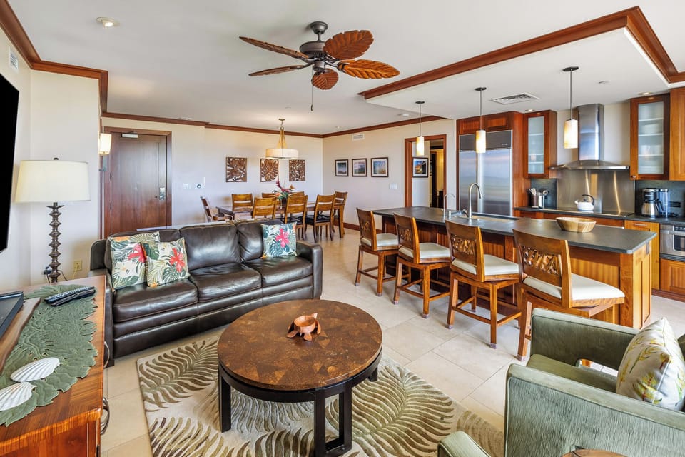 Spacious living area