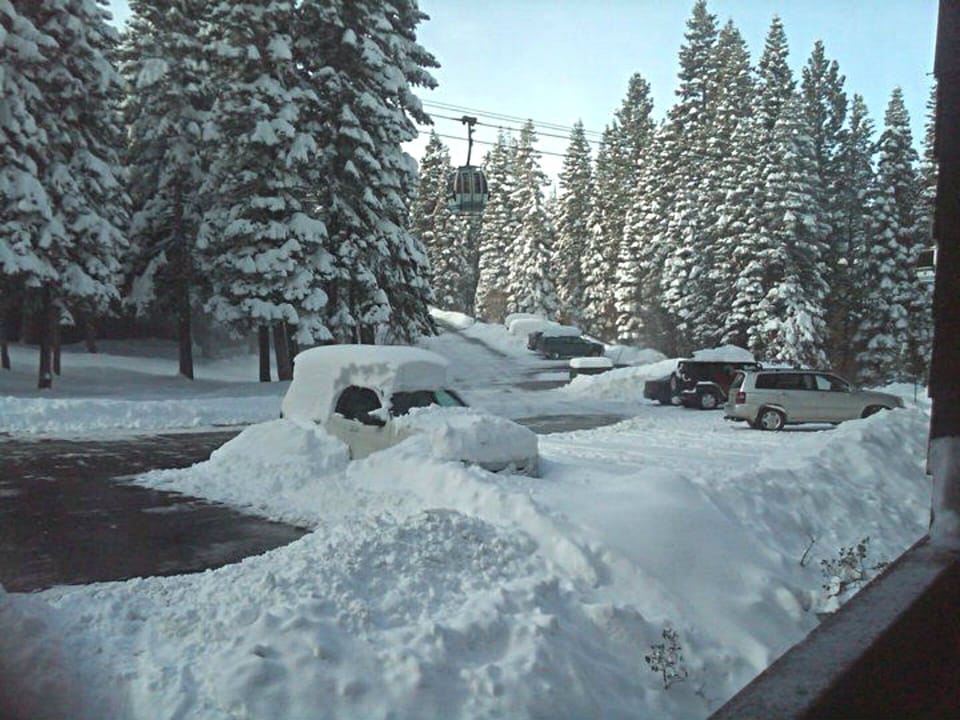 Our Auto After a Night's Snowfall